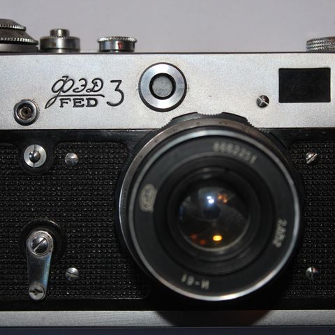 Vintage  FED 3 - Leica Copy - USSR