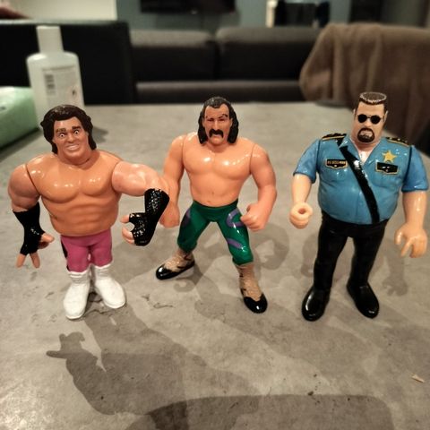 Wrestling - Vintage - Jake the Snake - Big Boss Man - Brutus The Barber Beefcake