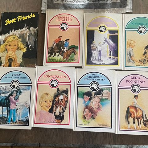Hestebøker fra Pennyklubben bok hest
