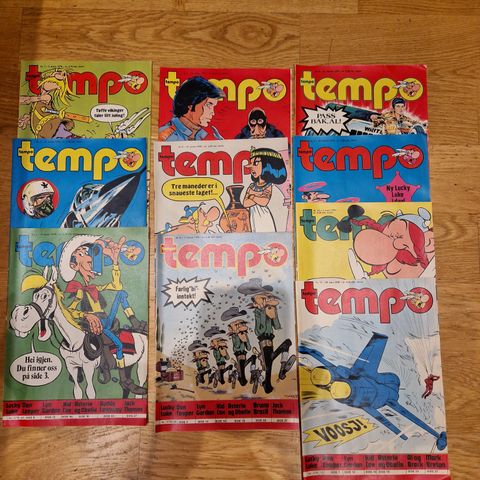 Tempo 1978, samleblader