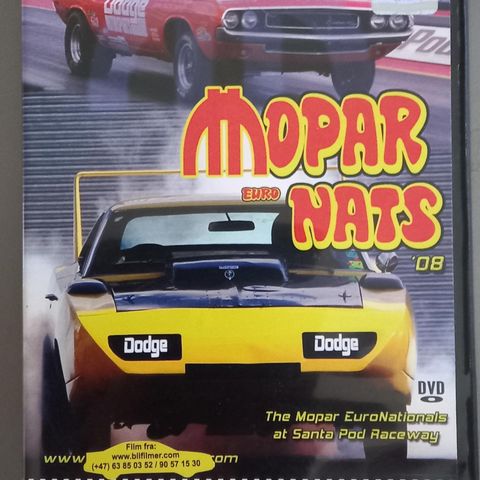 MoPar Euro Nationals / MoPar Madness dvd