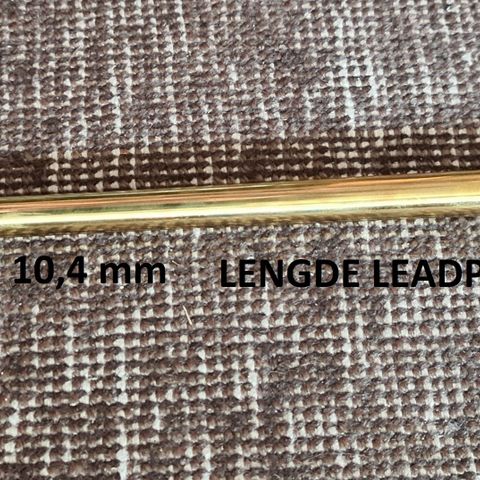 Trompet Leadpipe Bb 22 cm messing