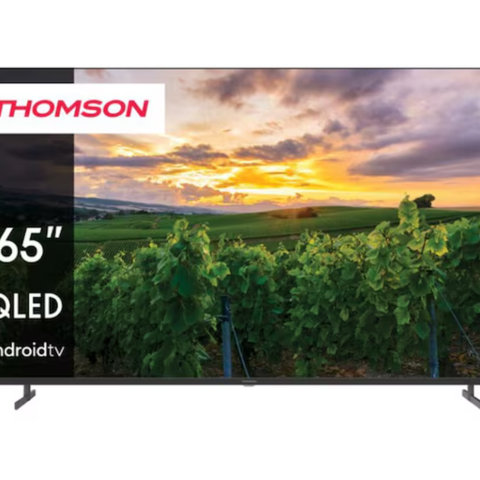 RYDDESALG! Thomson 65"  4K QLED smart TV (2023) NYPRIS ; 11990 ,- 1 STK PÅ LAGER