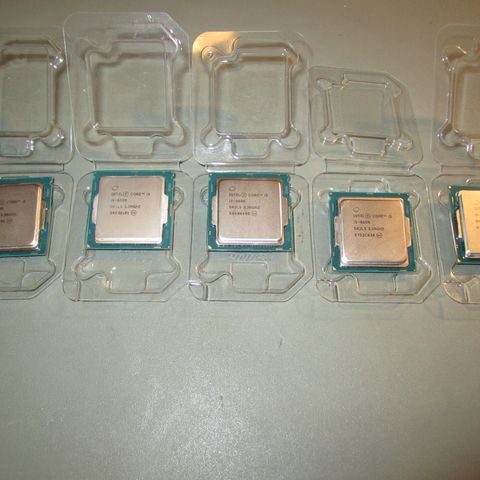 5 stk Intel i5-6600