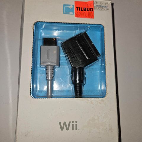 Nintendo Wii RGB Scart kabel - RVL-013