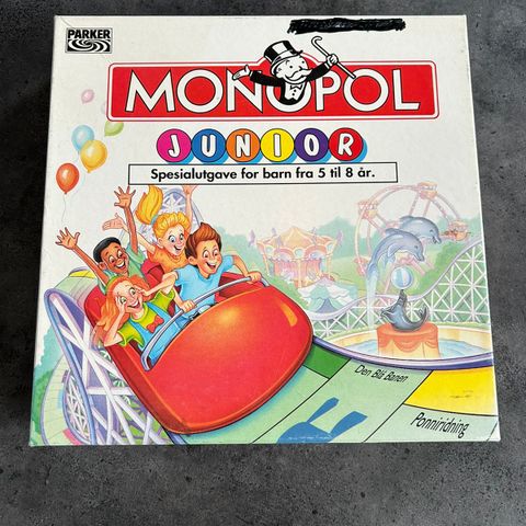 Monopol junior brettspill