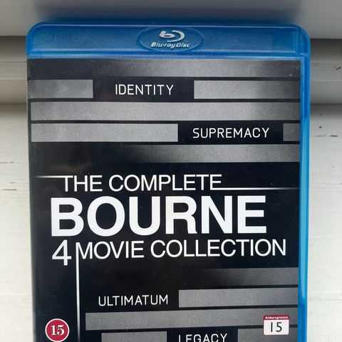 The Complete Bourne 4 Movie Collection (BLU-RAY)