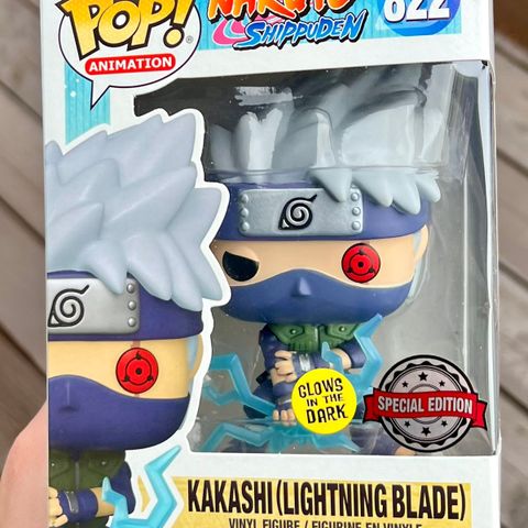 Funko Pop! Kakashi (Lightning Blade) (Action Pose) | Naruto Shippuden (822)