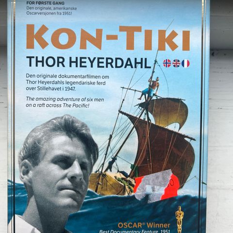 Kon-Tiki - Thor Heyerdahl (DVD) NY !