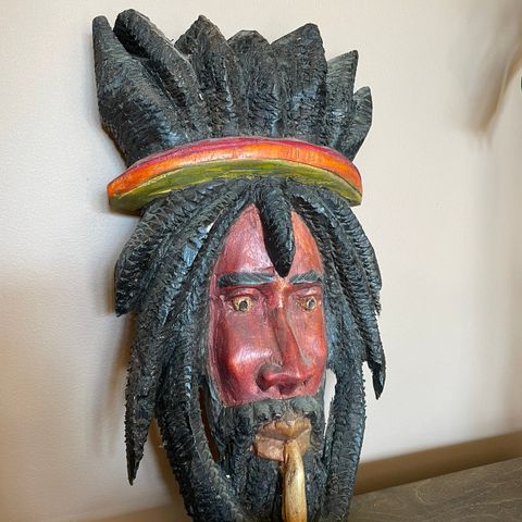 Tre Skulptur / Afrikanske tre masker