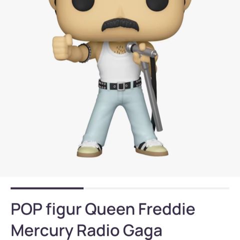 Freddy Mercury pop figur