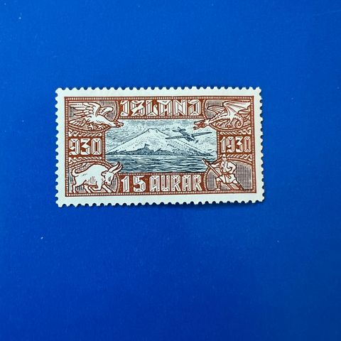 Island 1930 Alltinget Facit 189 postfrisk