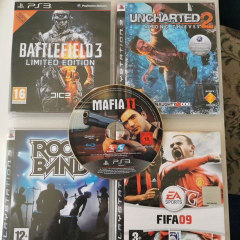 5 ps3 games