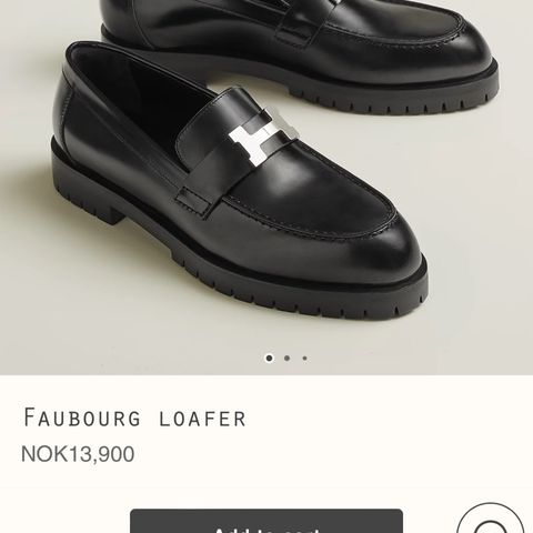 Hermes Faubourg loafer 37