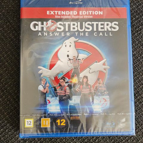 Ghostbusters (2016) Blu-ray Ny i plast