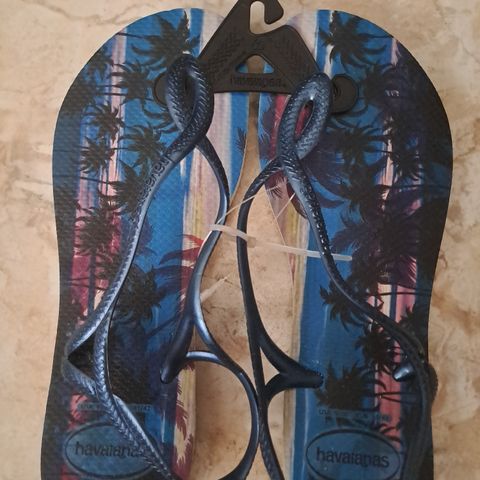 Havaianas sandaler 39/40, fra Brasil til en fint sommer