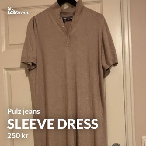 sleve dress kjole