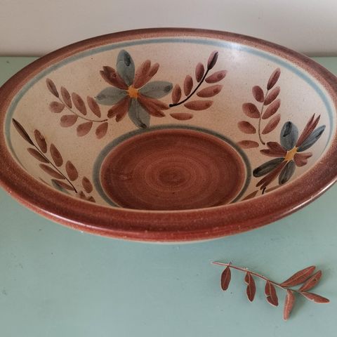Fin vintage keramikkfat fra Tone keramikk