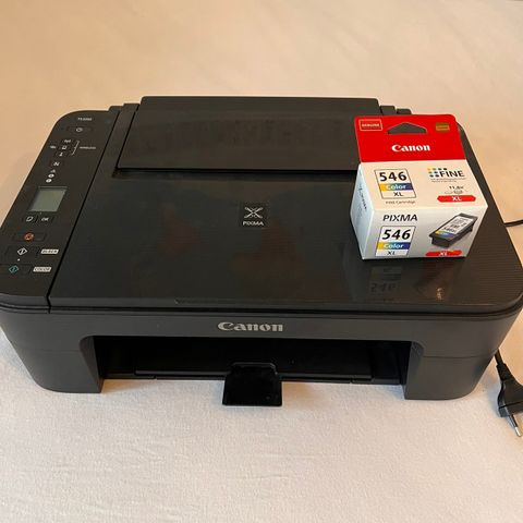 Canon Pixma TS3350 inkl. blekkpatroner