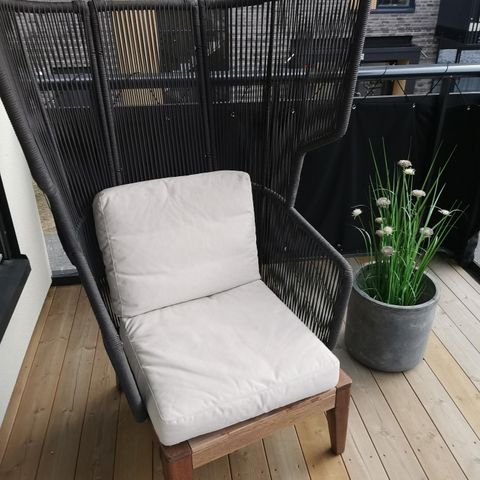 Kupp! Hage/innestol, Nå kr. 650! (Ny pris Ikea er kr 4.589)