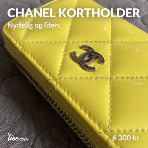 CHANEL lommebok - liten og nydelig! 💛