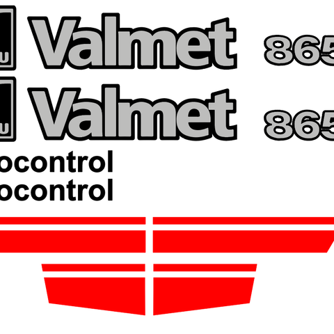 Dekalsett til Valmet 865S