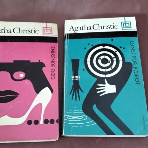 7 vintage  Agatha Christie selges!