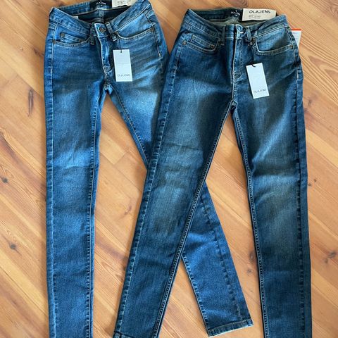 2 nye Olajens-jeans for 150,-