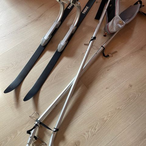 Thule Chariot ski kit, skisett/drag