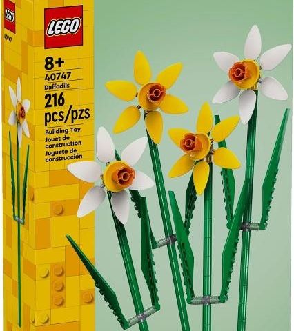 Ny Lego Flowers 40747 - uåpnet