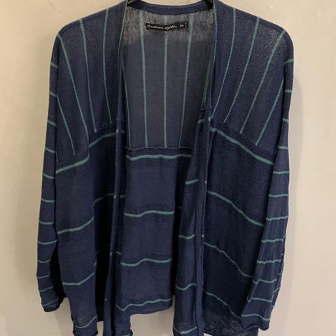 Cardigan / jakke fra Gudrun Sjödén i 100% lin - str. S/M