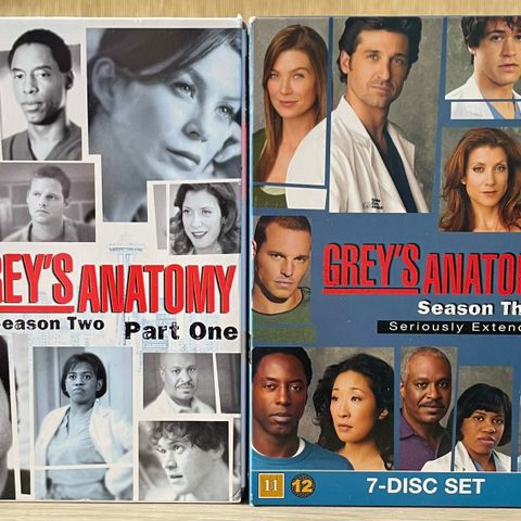 Grey’s anatomy sesong 2+3