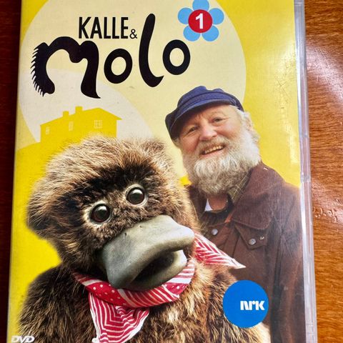 Kalle og Molo 1  DVD 🔥NRK