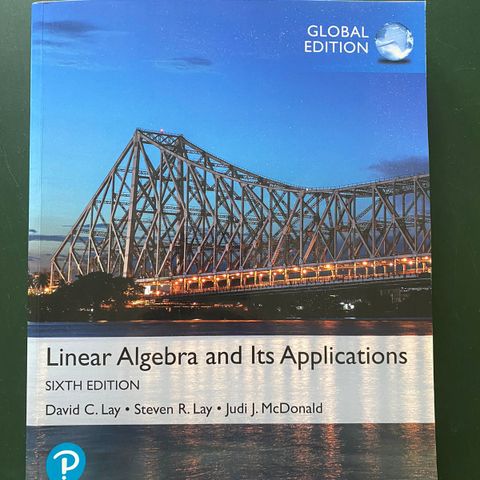 Linear Algebra and Its Applications Sixth Edition