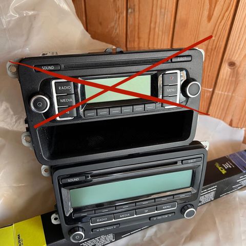 Vw t5 touran golf radio