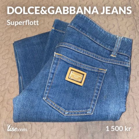 Dolce & Gabbana Jeans - superfin!