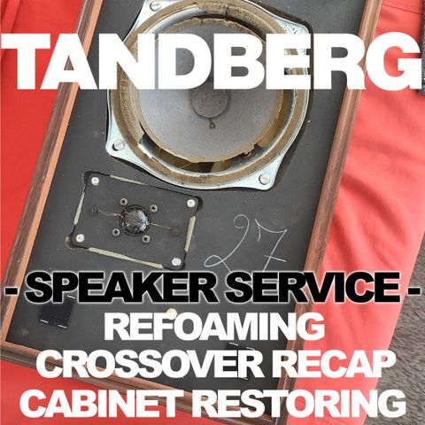 Tandberg høyttalere service
