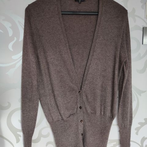 ETRO, CASHMERE JAKKE/ CARDIGAN STR. L