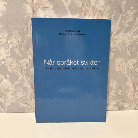 FAGBOK: «Når språket svikter». Boka er som ny!