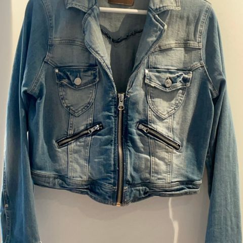 Gina Tricot - Denim jacket - Jeans jacket - Olajakka - Strl 44