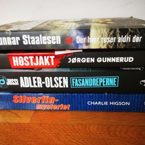 Krim av Staalesen, Adler-Olsen, Gunnerud, Higson