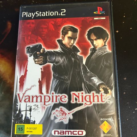 Pent eksemplar av Vampire Night til PlayStation 2 selges!!