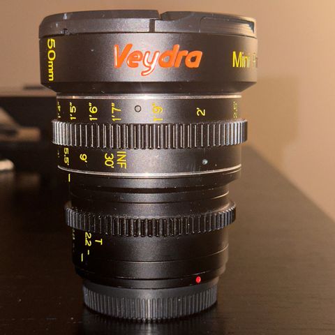 16mm Veydra prime mini T2.2