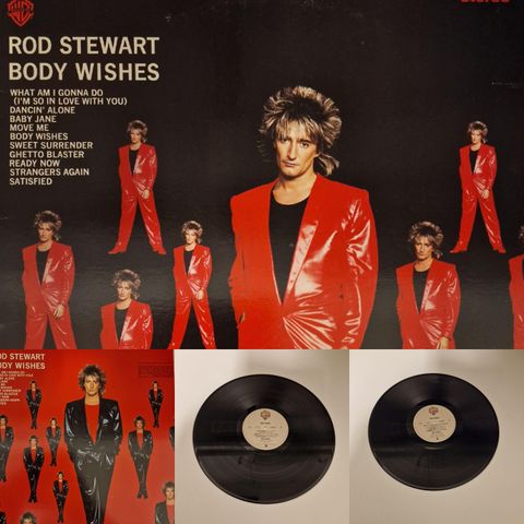 ROD STEWART "BODY WISHES" 1983