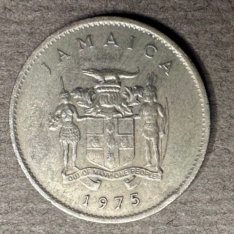 Jamaica 10 Cent 1975 (3099 AN)