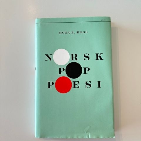 Norsk pop poesi av Mona B. Riise