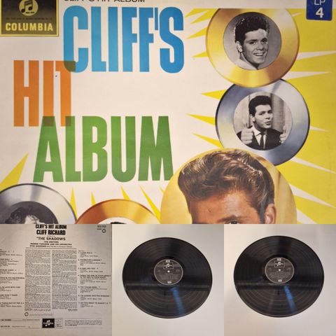CLIFF RICHARD "CLIFF'S HIT ALBUM " 1963