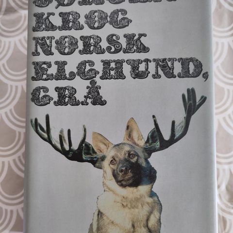 Jørgen Krog "Norsk elghund. Grå" bok