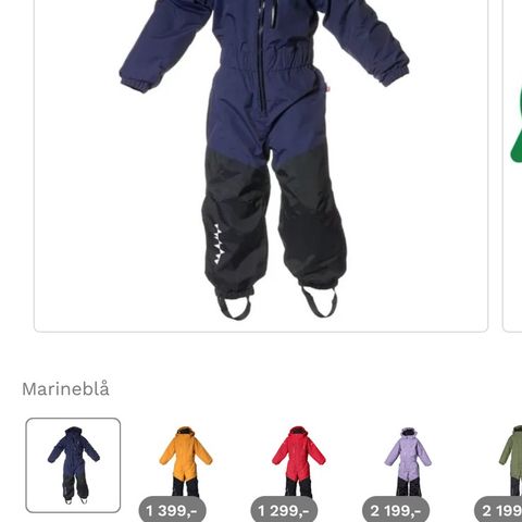 Isbjörn Of Sweden Penguin Snowsuit Navy