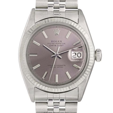Rolex Datejust 1601 - "Lavender dial" / kjøpt hos Urmaker Bjerke AS